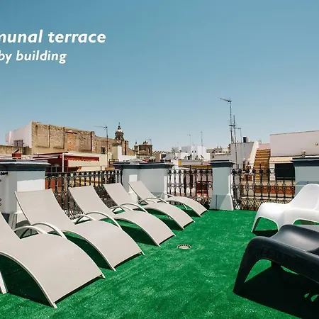 Hostly Acetres 1B-2B Center-Fibre-Conmunal Terrace-Parking Optional Seville Exterior photo